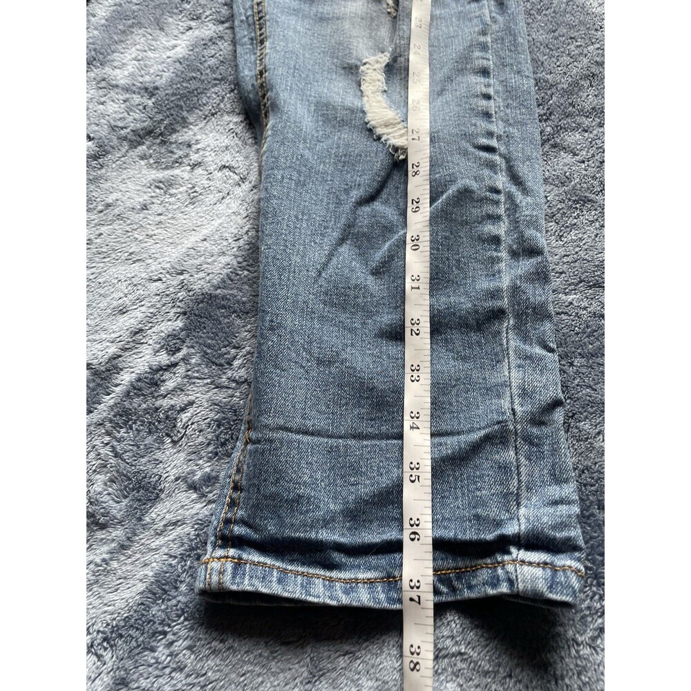 Forever 21 Junior Women’s Size 14 Denim Blue Jeans Pants - Picture 6 of 7